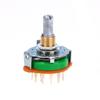 Rotary Switch 3 Pole 4 Position Signal Selection Power Amplifier Audio Signal Switch Accessories
