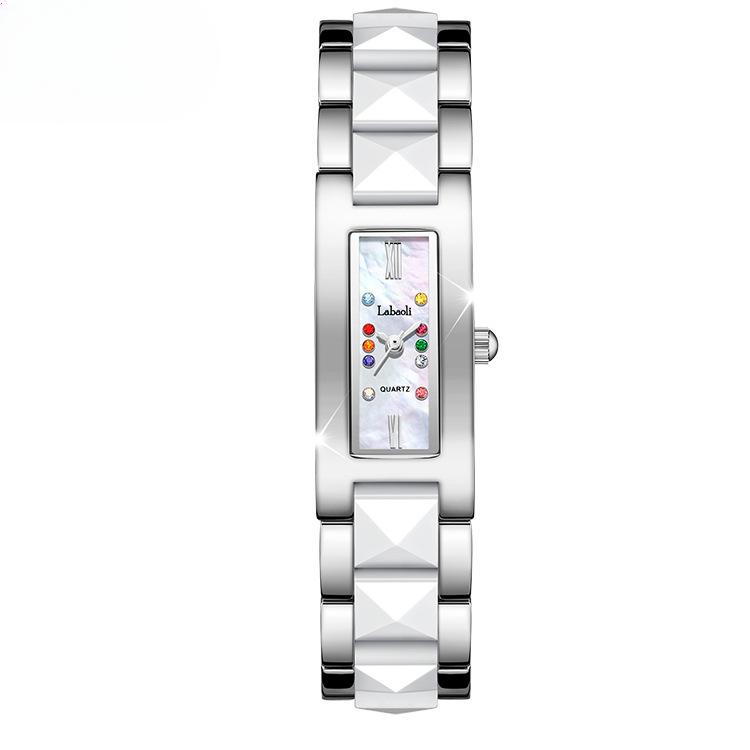 

Женские часы с квадратным маленьким циферблатом, женские часы, модные водонепроницаемые кварцевые часы