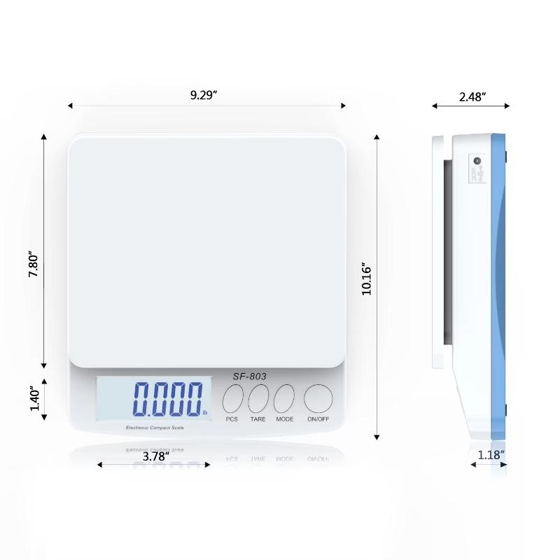 30KG /1G Precision LCD Digital Scale Electronic Balance Weight Scale Plastic Weight Scale Accuracy Weight Balance Food Scales