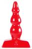 Zizi Ripple Plug 9 X 3 Cm Red - Zizi XXX - Beginner Plugs & Kits