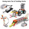 Legoeds-compatible MOC Technical Power Functions M Motor 8883 Modified Remote Control Power Group Train Lithium Battery Box 9686