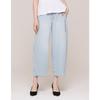 Side Pearl Curved Denim Pants Zjl6262061