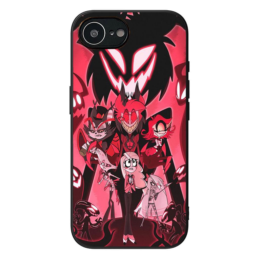 H-Hazbins Angel Hotels Charile Dust Alastor Handyhülle für Apple iPhone 12 13 Mini XS 11 Pro Max 7 8 Plus + XR 8+ X SE 2020 SE3