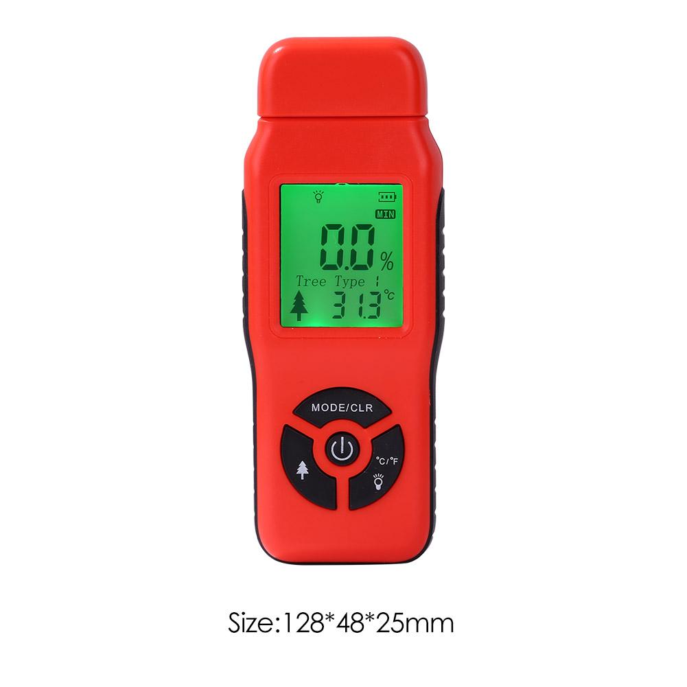 Wood Moisture Tester Moisture Meter Wood Cardboard Mixed Wall Moisture Content