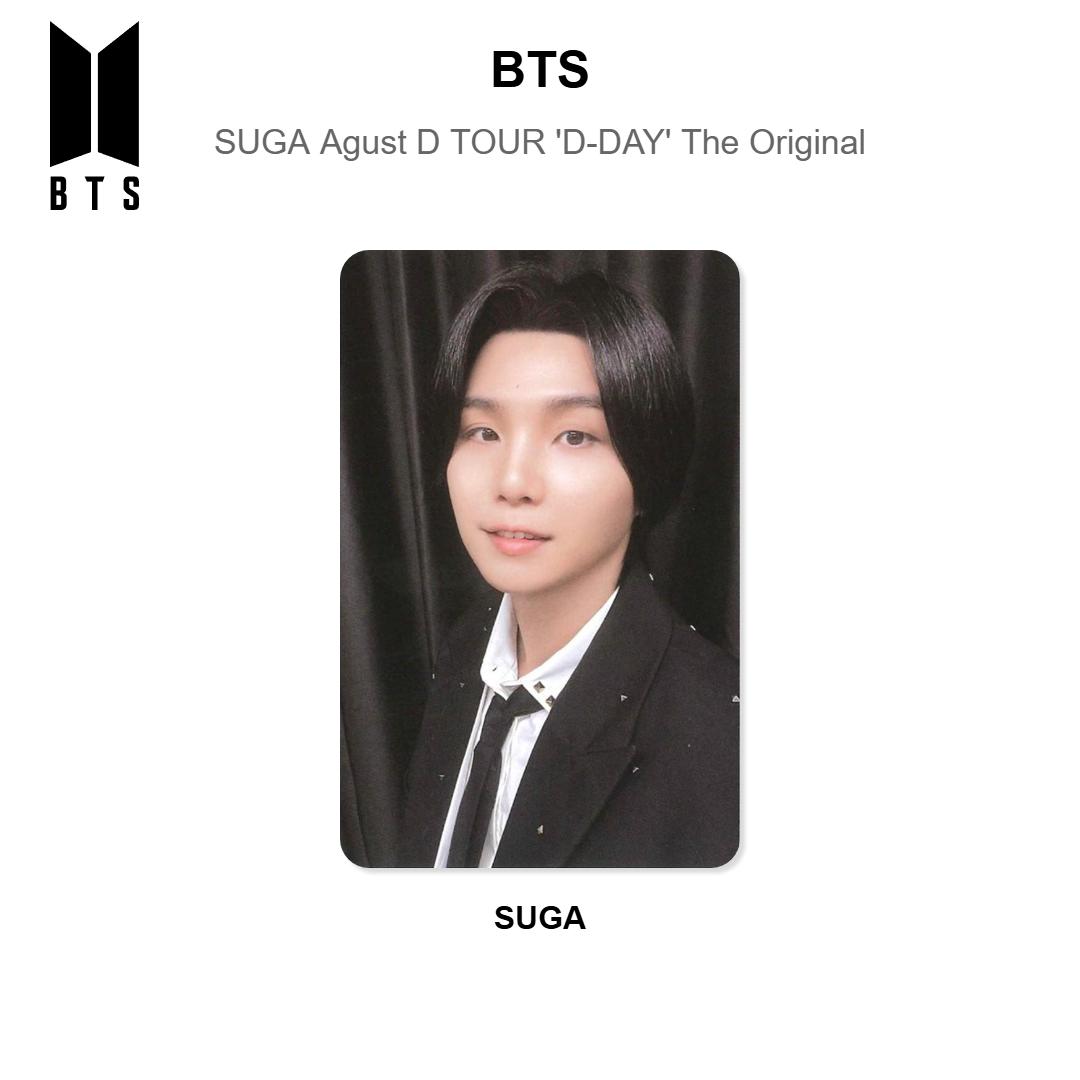BTS SUGA | Agust D TOUR D-DAY The Original Official Photocard SUGA 20