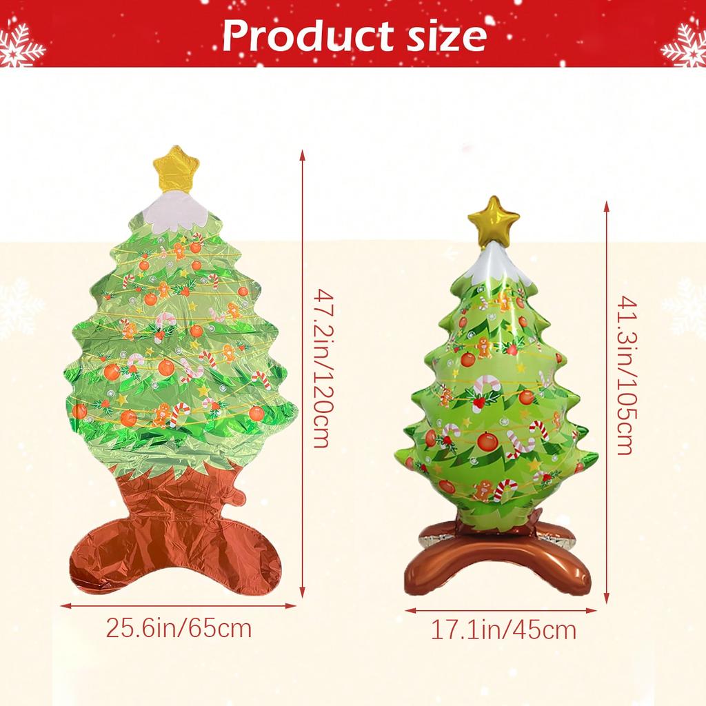 1pcs Santa Claus, Snowman, Christmas Tree Balloons, Christmas Home Decoration, New Year, Birthday, Christmas Decoration