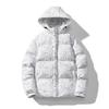 Mens Winter Hooded Thick Loose Cycling Cotton Coat Outdoor Sports Jacket