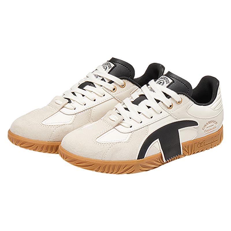 Champion 2025 A/W Unisex German Trainer Shoes with Ribbon Accent