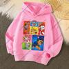 Cute PAW Patrol Kids Hoodies Skye Rubble Print Sweatshirt Trendy Long Sleeve Pullover Toddler Boys Girls Daily Outfit Gifts
