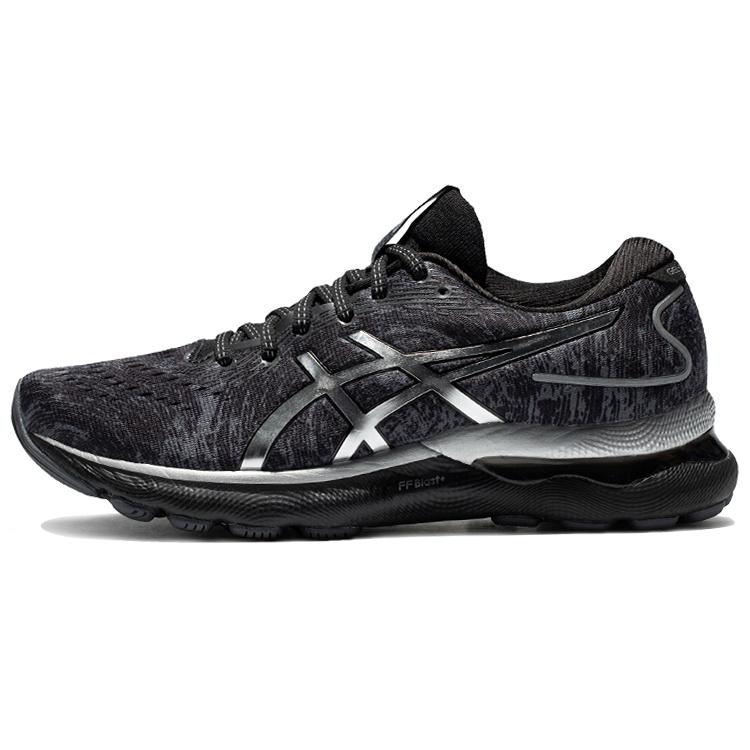 New Asics Gel Nimbus 24 Platinum Black Women's 1012B200-020