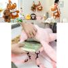 Cute Cartoon Dog Capybara Duck Plush Toy Backpack For Kids And Giftgiving
