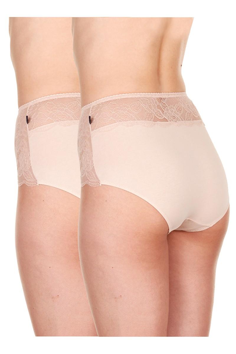 

Трусики-шортики, 2 штуки Key (77496) 6(XXL) бежевий