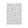 Paper Embossing Folder Artistic Pattern Embossing Stencils Textured Scrapbooking Templates for Kid Craft Card Making