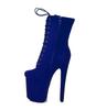 Bottes sexy style européen à talons hauts de 20 cm pour spectacle sur scène et pole dance