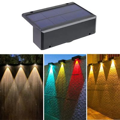 MY KOZARU Solar Outdoor Fence Light Garden Light Outdoor Solar Nameplate Light Indication Light Entrance Light Gatepost Light LED Garden Light Outdoor