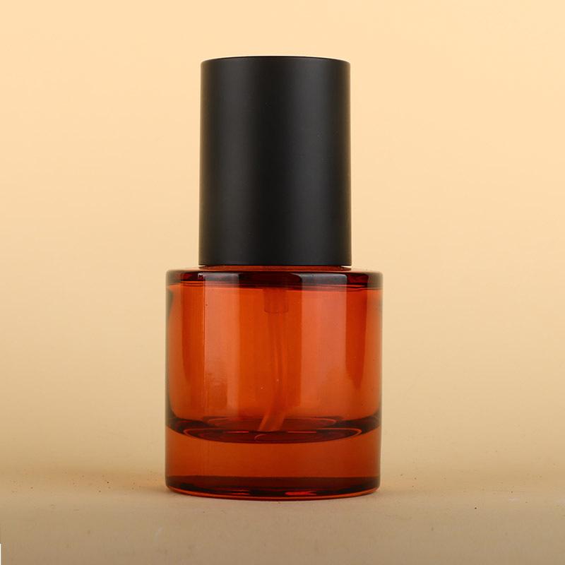 Sticle Picurătoare cu Fund Îngroșat 30ml Reactiv Picături Ochi Sticlă Ambră Lichid Aromoterapie Sticlă Pipetă Reîncărcabilă Călătorie
