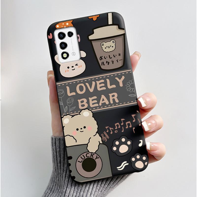 Cute Case For ZTE Libero 5G iii (A202ZT) / Libero 5G ii (A103ZT) Printing Shell Protective Cover Soft Silicone Cartoon Casing