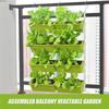 4 Tier Wall-Mounted Elevated Garden Planter Raised Bed Vertical Flowers Pots Plant Container Accessories Flower Garden Supplies