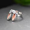Animal Bunny Ears Kids Gifts Adjustable Ring Korean Style Rings Women Opening Rings Rabbit Ring