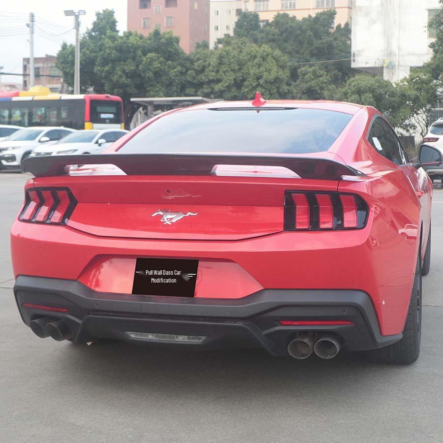 Carbon Fiber Rear Spoiler for 2024+ Ford Mustang Dark Horse S650