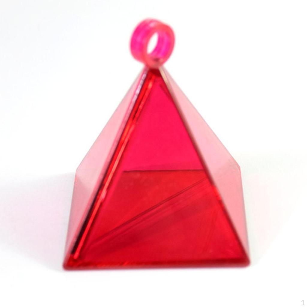Ciondolo Peso Palloncino Portante Decorazione Compatta Piramide per Anno