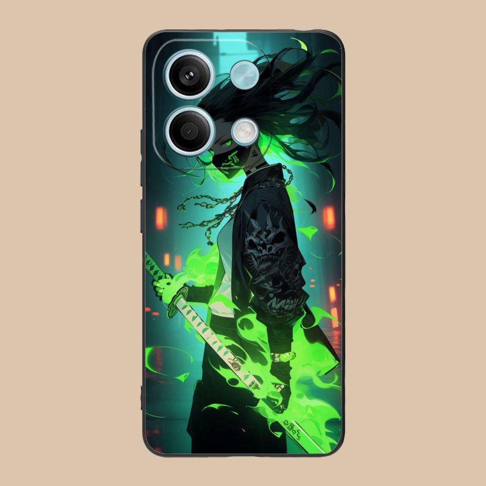 Anime Girl Mobile Phone Case for Xiaomi 15 14 13 12 Mi 11 T Ultra Lite Pro S X 5G Colorful Printing Cover Luxury Pretty