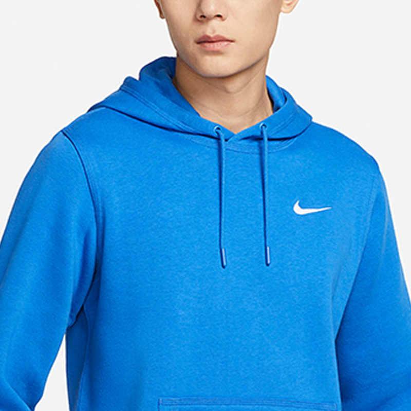 Nike Nsw Swoosh Logo Print Hettegenser Langermet Genser Herre Topper Blå 916271-403