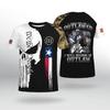 Casual Men's T-Shirts 3D Skull Print O Neck Quick Dry Shirts Fashion Trend Hip Hop Tops Men's Oversized Clothing Blouses 6XL