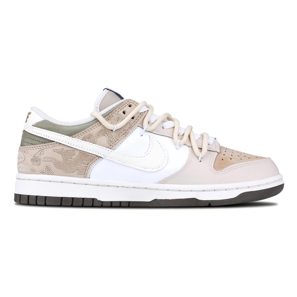 Nike Dunk Pegasus Pack Abrasion Resistant Abrasion Resistant Low top Skateboard Shoes Men's Beige Umber IQ1118-220(Team51-)