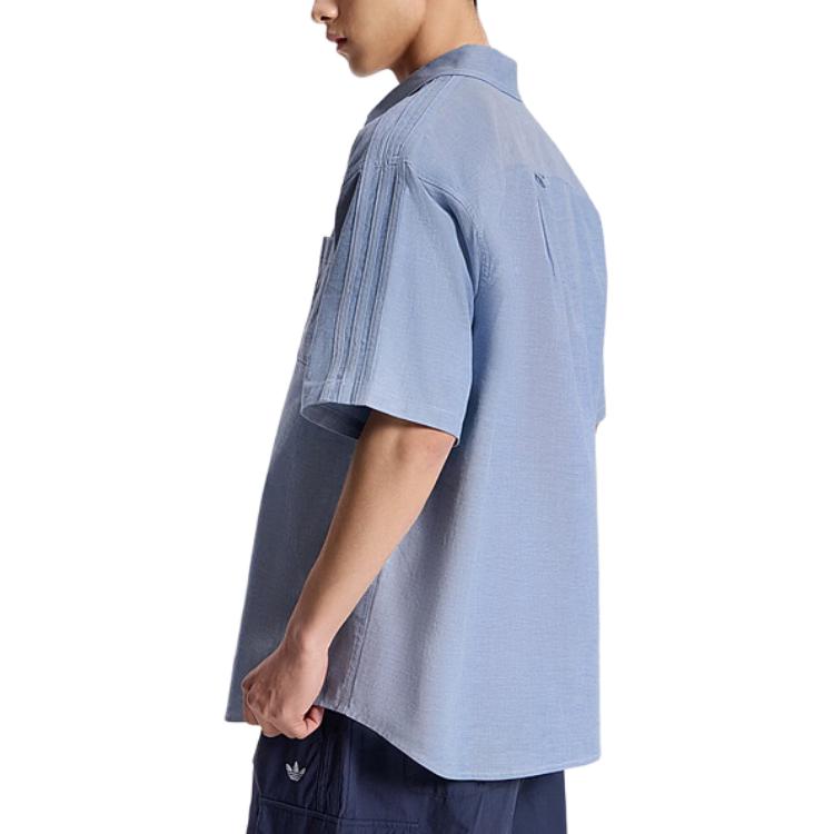 adidas Originales Transpirable Agradable para la Piel Cómoda Camisa Deportiva Casual para Hombre KY5768