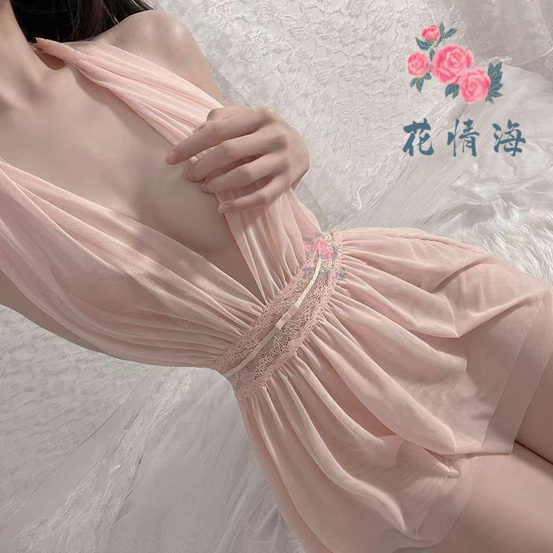 Sexy Underwear Sexy Women's Pure Desire Hot Pleated Waist Dress Princess
