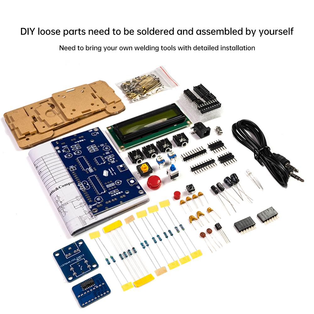 DC 9V CW Morse Code Decoder Parts Circuit Board Welding Exercise Electronic DIY Kit For Students and Electronics Enthusiasts