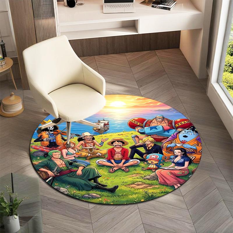 Scimmia D Carina. Tappeto Luffy dal manga giapponese ONE PIECE è morbido, per la casa, la camera da letto, decorazione zerbino, e tappeto antiscivolo E2