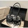 IELGY Commuter Large-Capacity Woolen Bag Autumn Winter All-Match One-Shoulder Underarm Portable