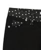 Ohos Star Trim Bootcut Trousers / Black