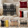 Squisita Lusso E Ingegno Design CCanaliA Federa Cuscino Federa Cuscino Antiacaro Soggiorno Divano Decorazione Cuscino Stanza