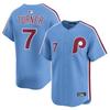 Philadelphia Phillies Baseball Jersey Mens Embroidered V-Neck Sportswear Loose Fit Nylon Athletic Top Fan Wear