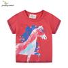 Little maven   2026 Summer Cartoon Unicorns Prints Children t-shirts New Baby Boys Girls Shirts Tops Clothes Kids Clothes