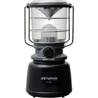 GENTOS Explorer EX-1300D LED Lantern, D Battery Operated, 1300 Lumens, Camping, Outdoor Light, Emergency Lighting