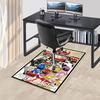 1pc Power Rangers Office Chair Mat - Anime Cartoon Design, Non-Slip Carpet for Home Decor, Suitable for All Seasons, Ideal Gift for Fans.T083