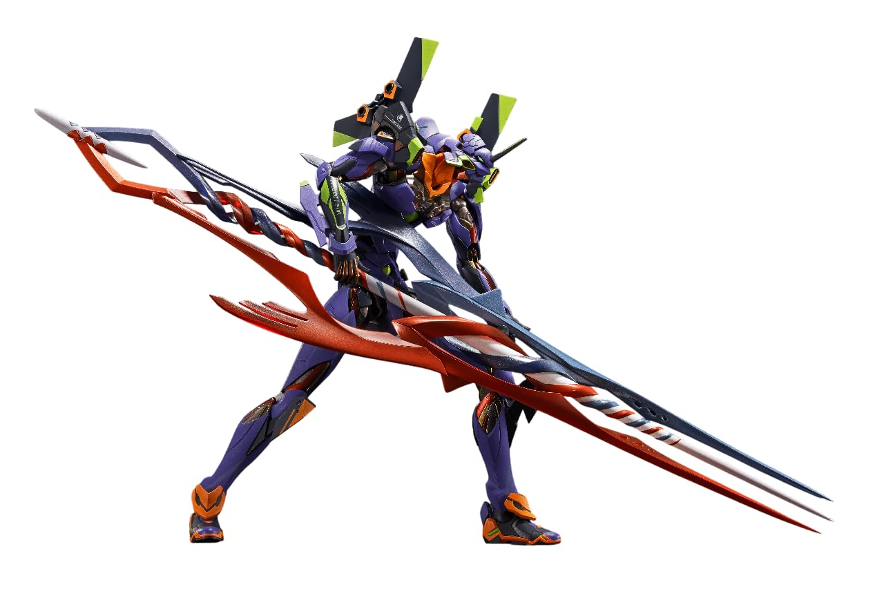

TAMASHII NATIONS METAL BUILD Evangelion Series Evangelion 30th with the spear of approximately ABS PVC painted action figure Unit-01 Gaius, 220mm, & &