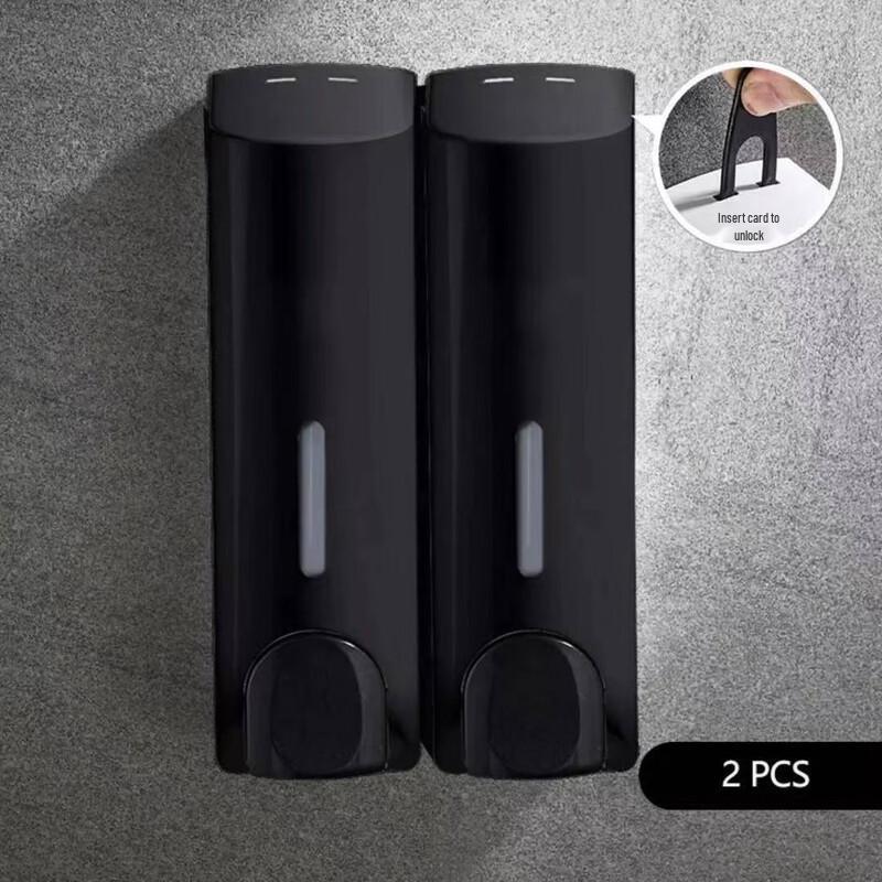 Shixun Drill-Free Double-Head Press Soap Dispenser