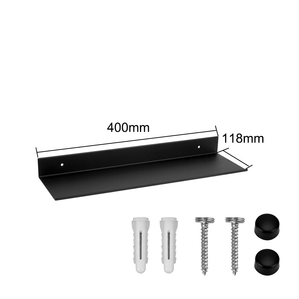 Badezimmerregale 30-60cm Aluminiumlegierung Mattschwarz Küchenwandregal Duschshampoo Aufbewahrungsregal Badezimmerzubehör