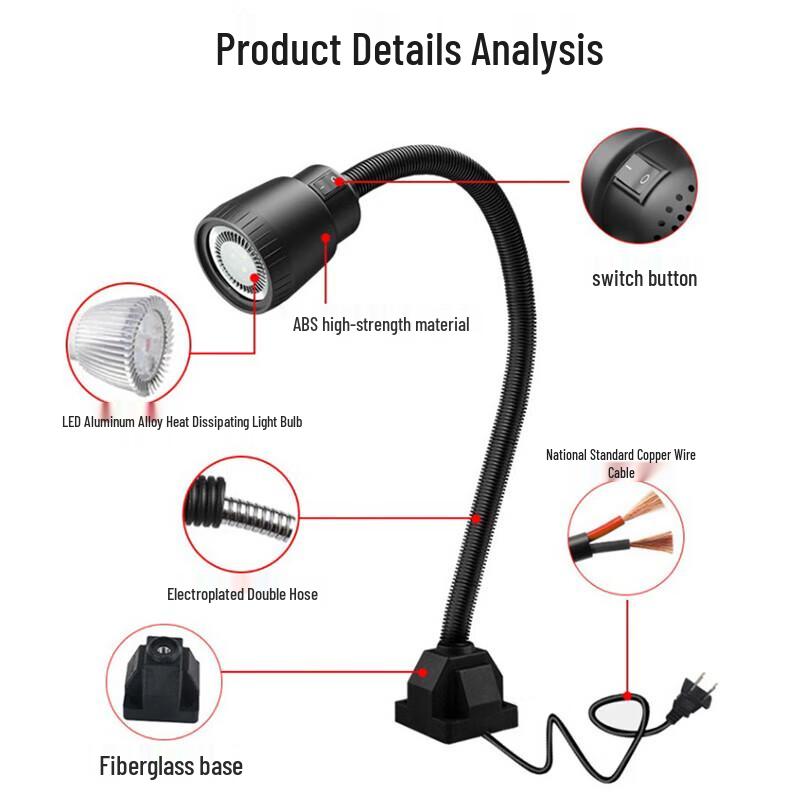 Jikejia 5W LED Machine Tool Work Light