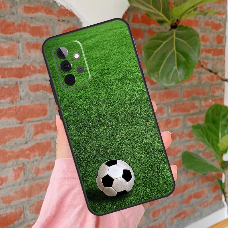 

Football Soccer Phone Case For Samsung Galaxy A54 A34 A14 A55 A35 A25 A15 A52 A32 A12 A51 A71 A13 A33 A53 Samsung A55