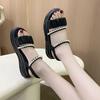 Fashion Roman Style Sabot Woman Shoes Low Price Original Comfort Sandals for Women High Quality Casual Vintage Designer Wholesale Sandal