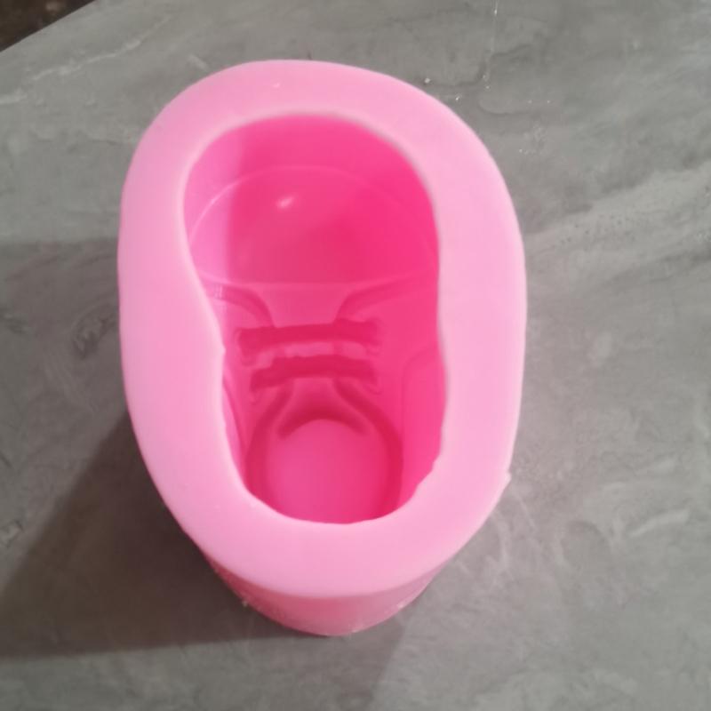 Fondant Moulds Cake Gadget Baby Shoe Shape Silicones Cake Molds Fondant Chocolate 3D Mould Cake Decorating for Baking
