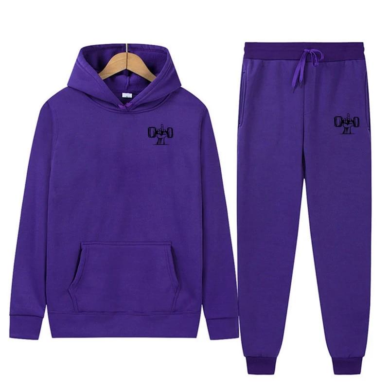 2023 New Men's Women's Sets Clothes Hoodies Pants 2 Piece Set Warm Ladies Printed Women Outfits Matching Suit Women Tracksuit