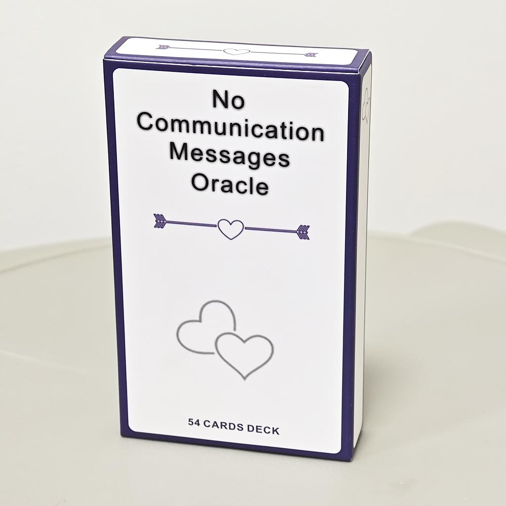 Das Keine Kommunikation Orakel Liebesbotschaften Beziehung 54 Karten Deck 10,3*6cm