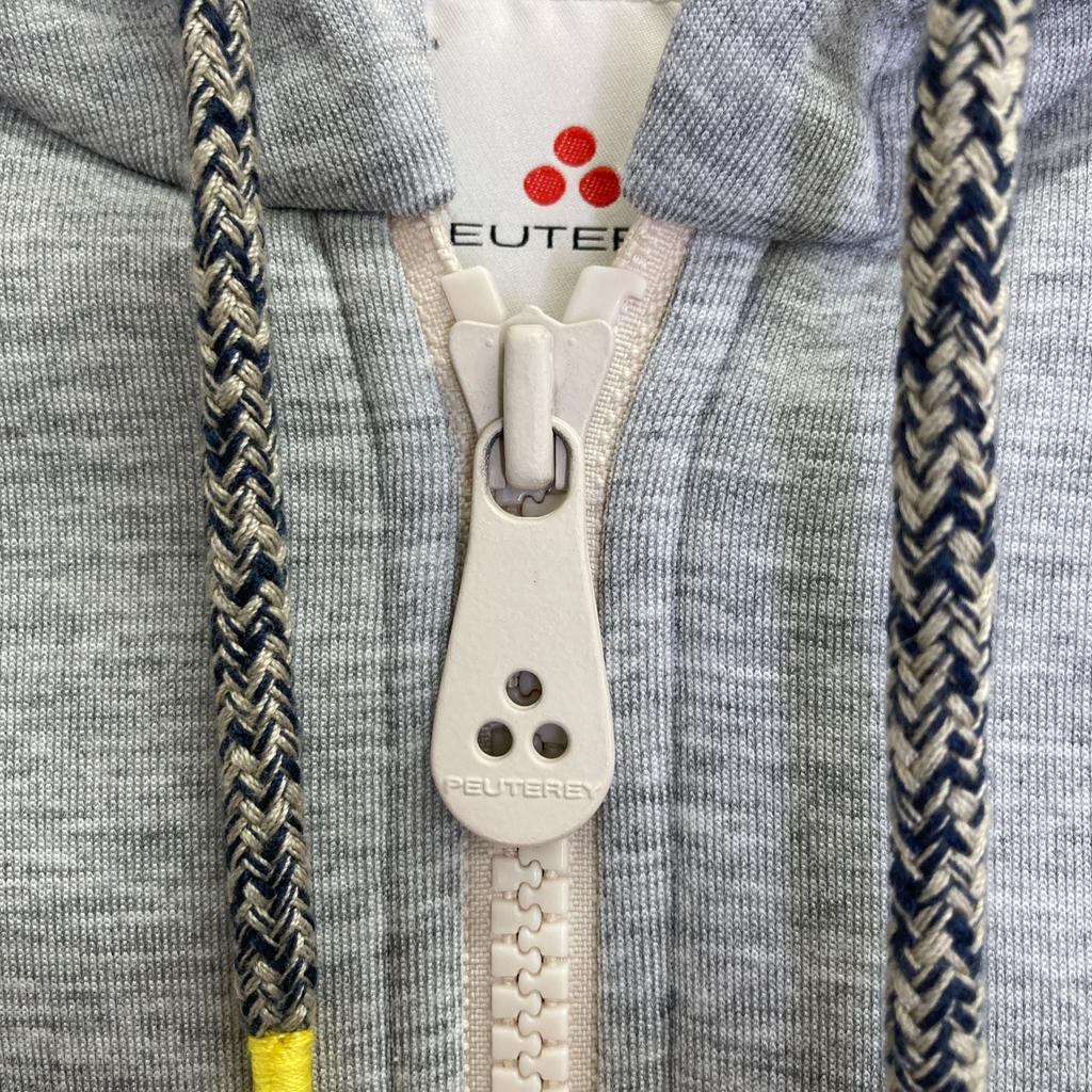 PEUTEREY PED3133 Grey X Pink Down Switch Parka Tops 38 Gray/PinkUsed